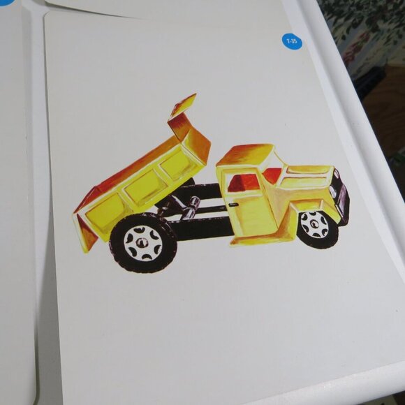 Peabody 60s Children's Toys (9) cards Vintage Artwork - Picture 8 of 12